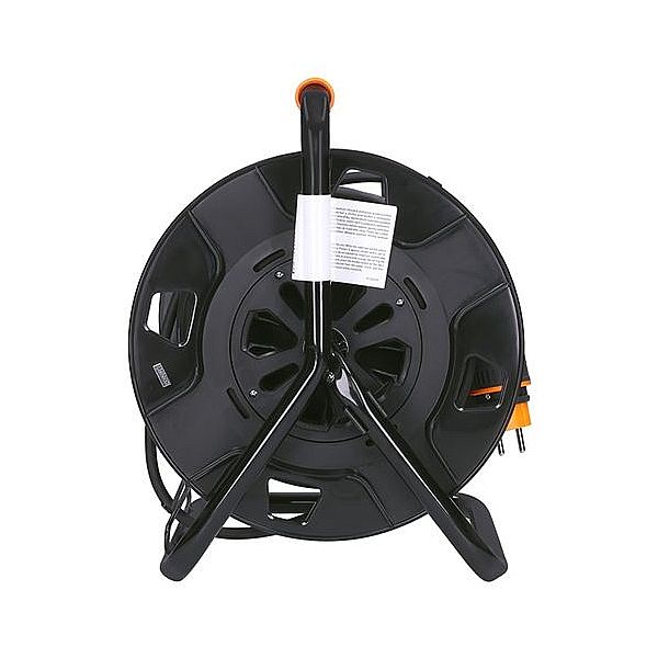 Solight Buben prodlužovací venkovní IP44 3x 1,5mm2 4Z, 25m kabel SPB33 TSM Orange
