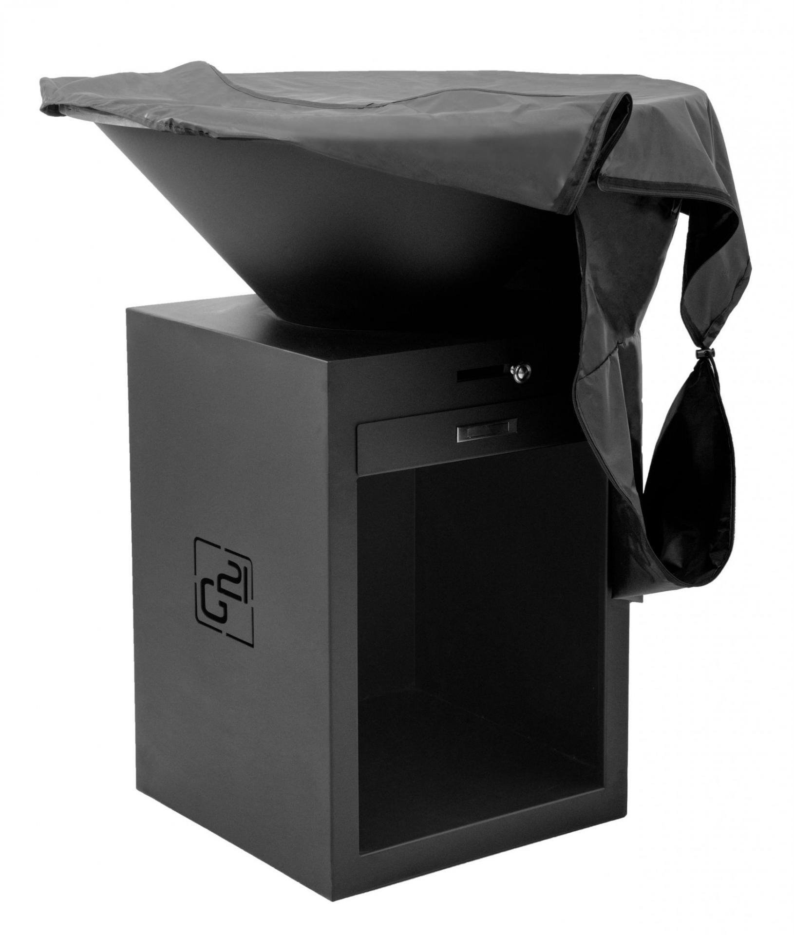 Gril G21 Oregon Black,s planchou 85 cm 6390320 kruhové