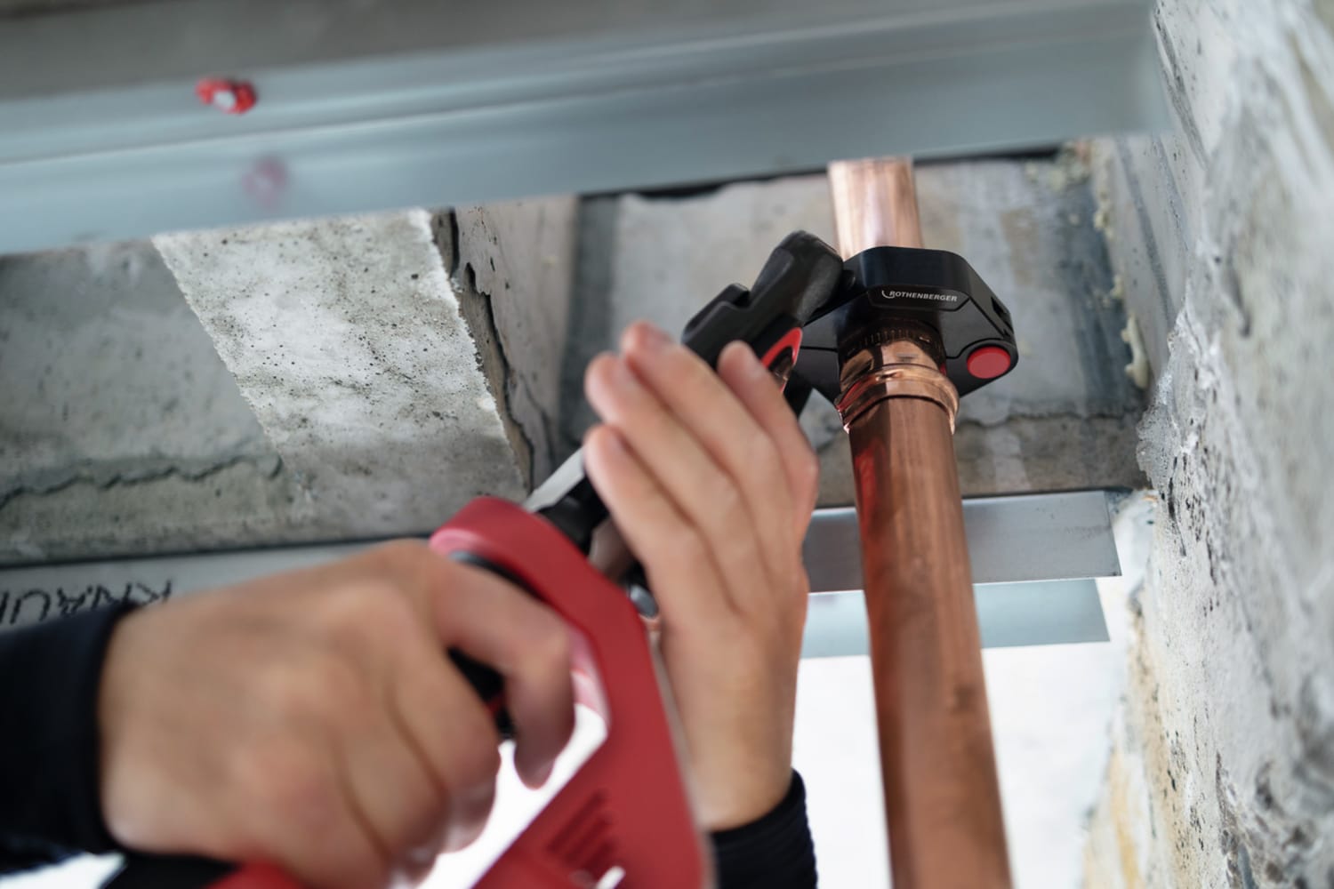 Rothenberger Lisovací kroužek SV15 do 180°, 1000003874 na kovové trubky