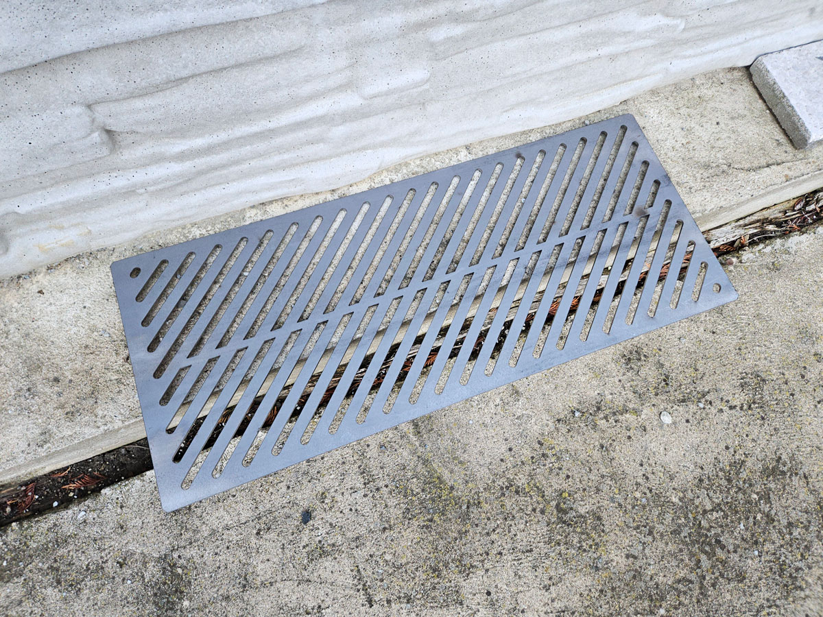 GFire ND zadní topeniště + palivový rošt pro gril G55 1200, komplet