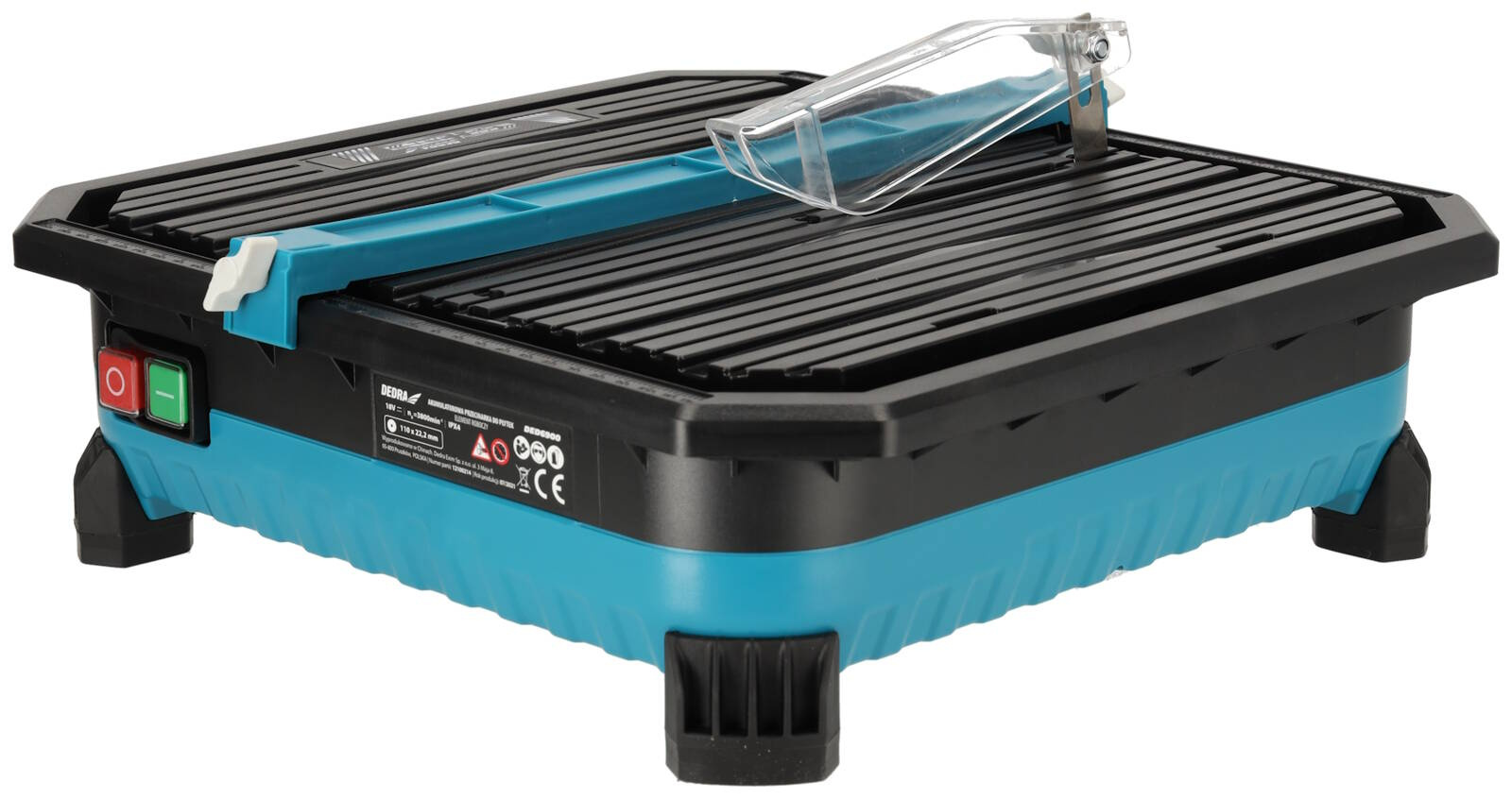 Dedra DED6900 Akumulátorová stolní řezačka obkladů SAS+ALL 18V, kotouč 110 mm, do 24 mm