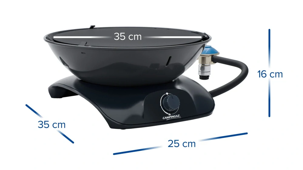 Campingaz Stove 360 - stolní party, cestovní gril 2000038776 na CV kartuše, kruhová plotna