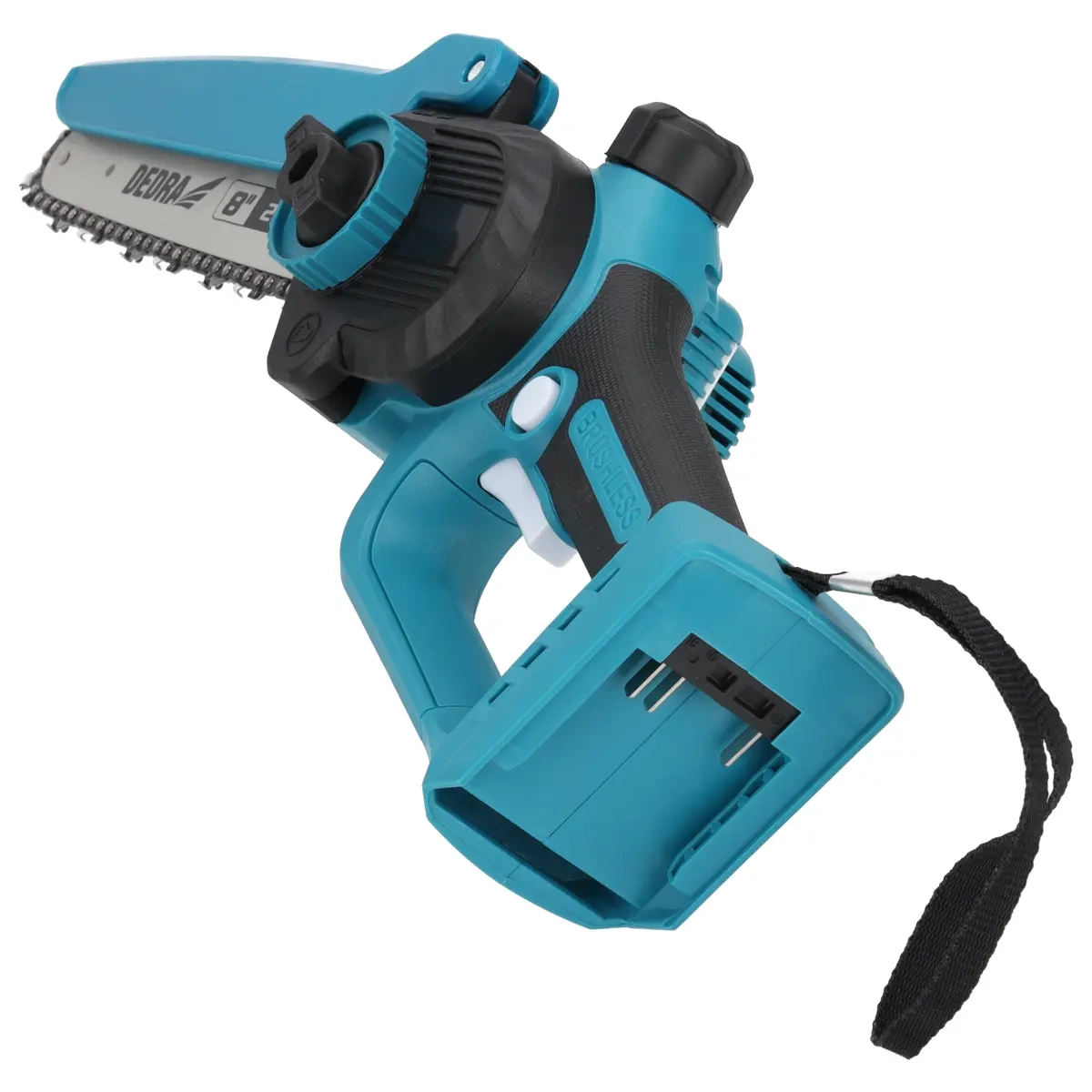 Dedra Mini Aku 18V řetězová pila 8" DED7181S, 200 mm lišta, SAS+ALL