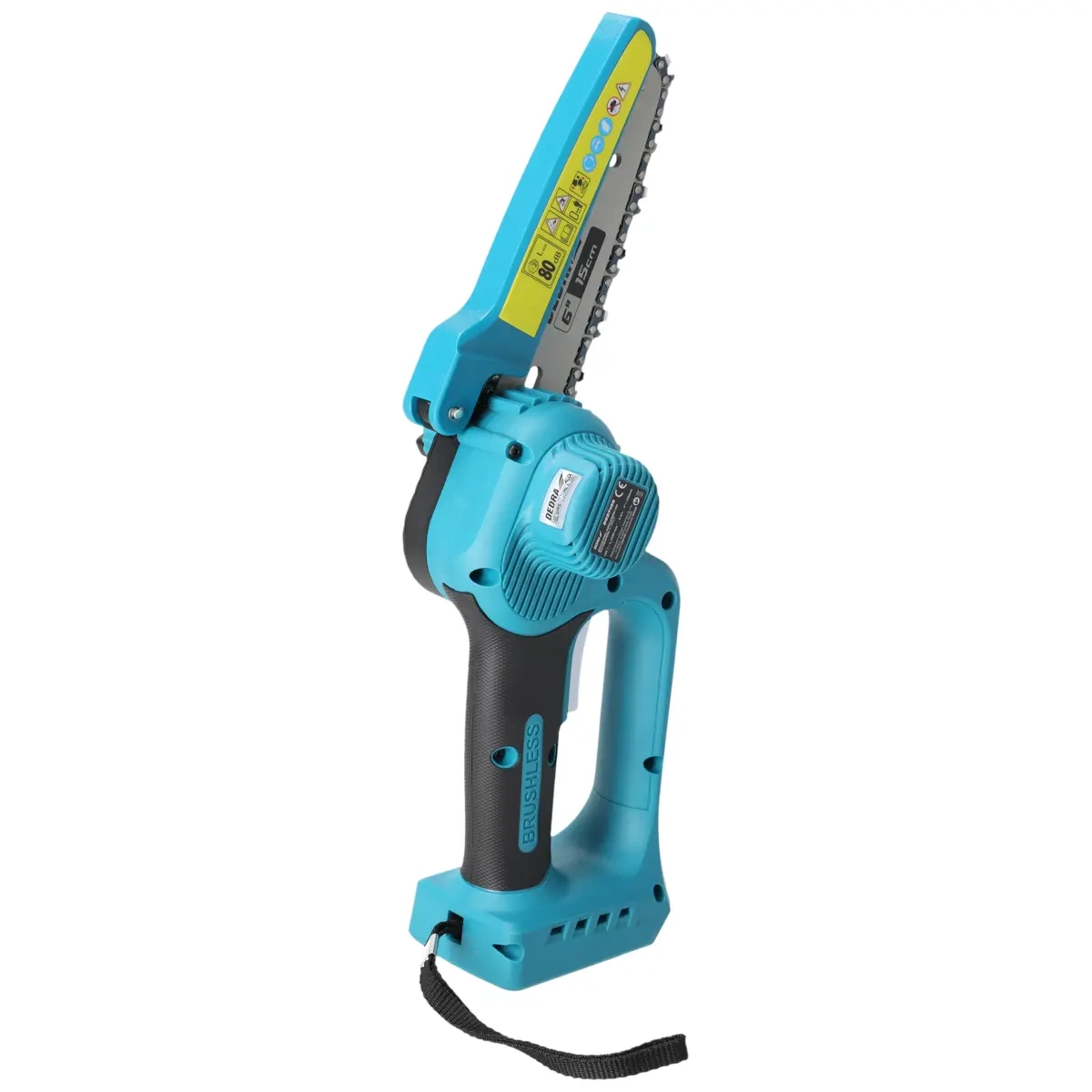 Dedra Mini Aku 18V řetězová pila 6" DED7180, 150 mm lišta, SAS+ALL