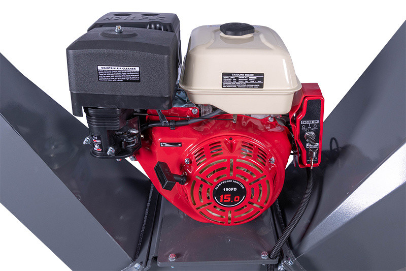 Proma MZD-15/120 motorový zahradní drtič, 15 Hp, 120 mm, 25044010 benzínový štěpkovač