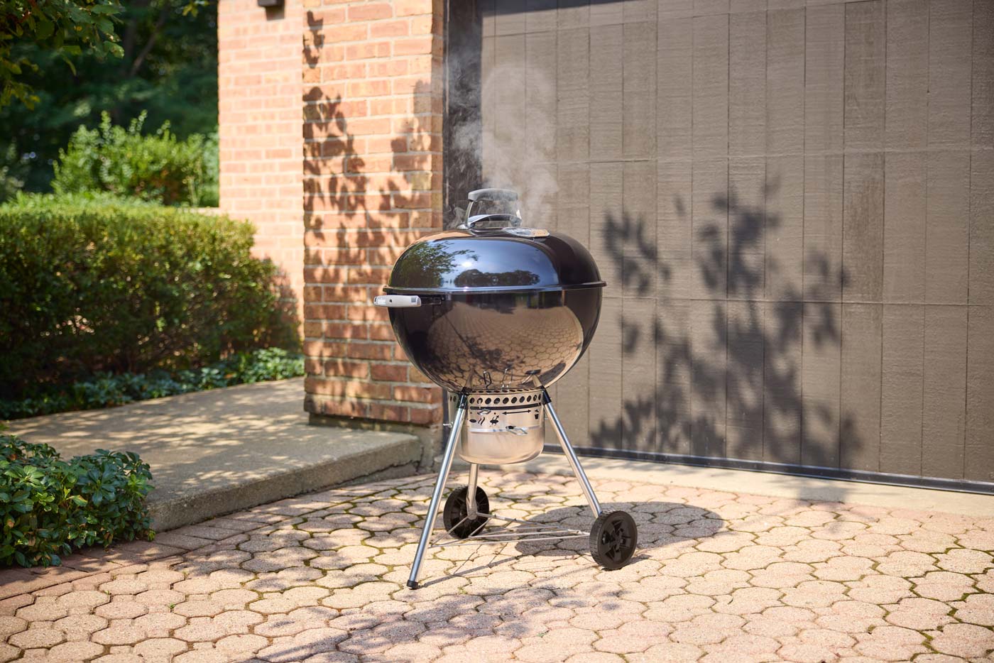 Weber Original Kettle Premium 57 cm 1502210, One-Touch a GBS System, teploměr