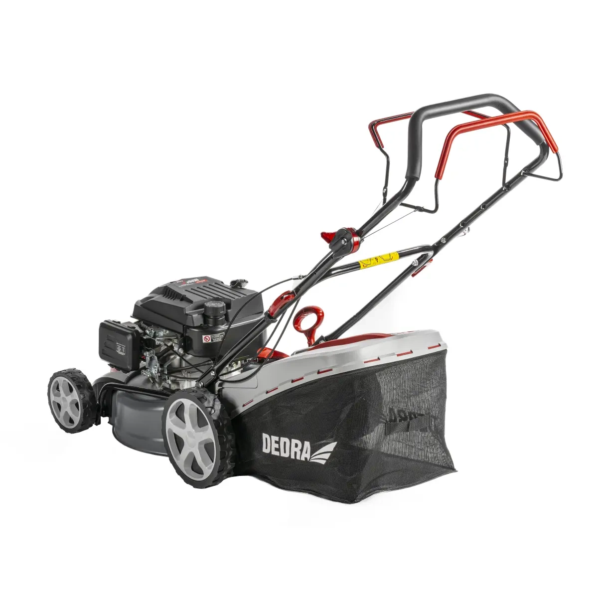 Dedra benzinová sekačka 3,6kW 173cc, záběr 46cm, pojezd DED8724-46C, koš 60l, funkce mytí