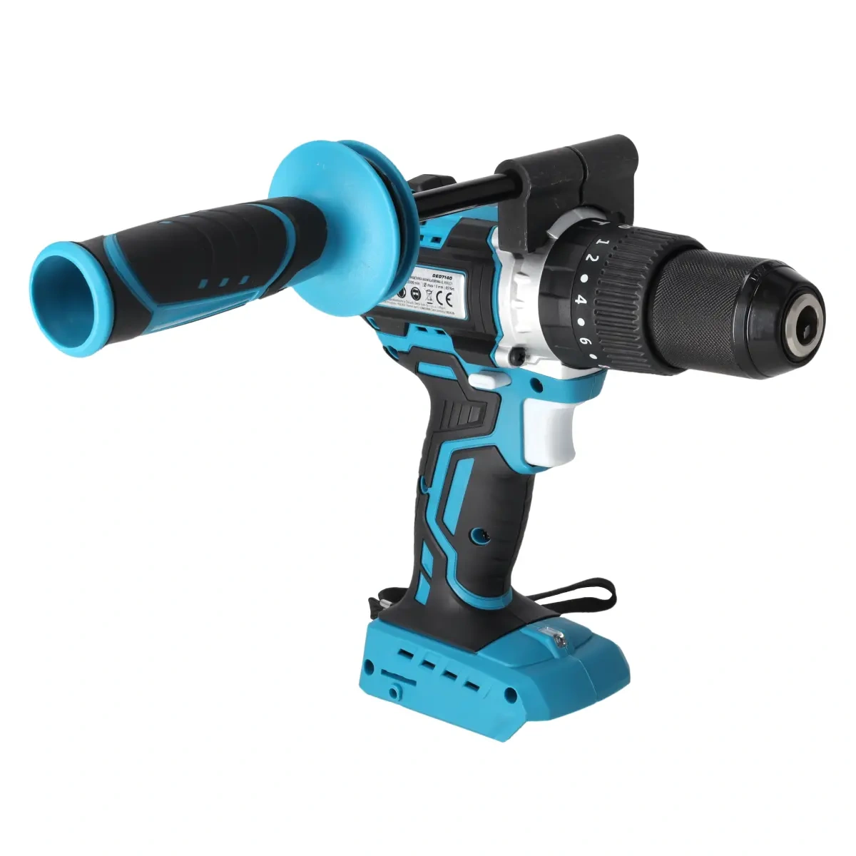 Dedra Aku příklepový vrtací šroubovák 18V, 85 Nm, bezuhlíkový DED7140 SAS+ALL