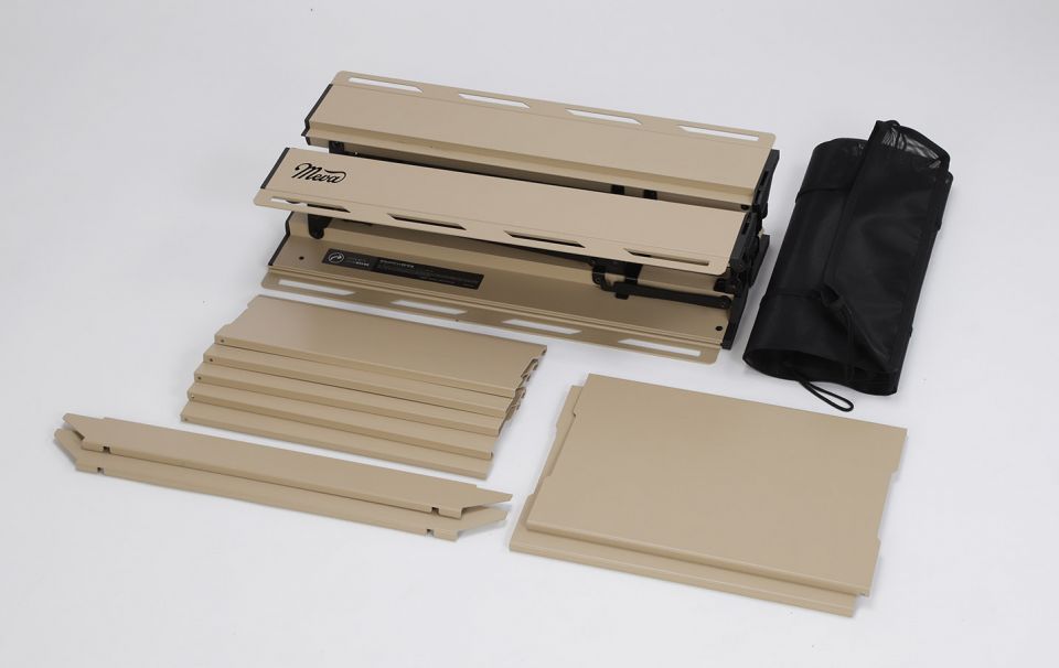 Meva OP26001 Kempingový stůl MODUL 124x52 cm, do 30 kg, skládací + brašna