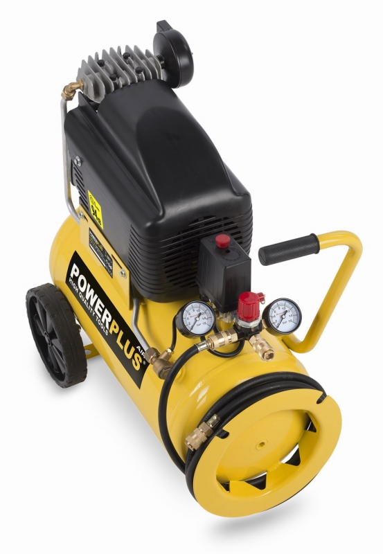 Kompresor 24l, 1800W, 10 bar olejový, PowerPlus POWX1790
