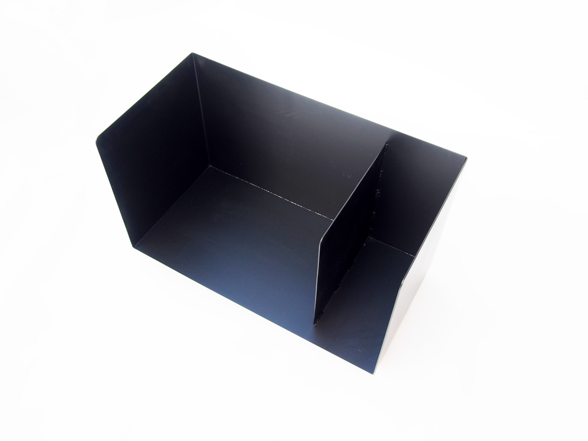 GFIRE Zásobník na dřevo, 2Box 80x40x50cm s přepážkou a nožkami, 3mm