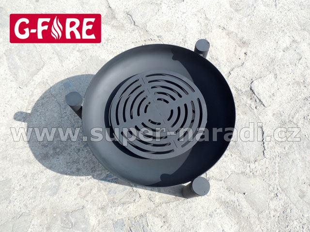 Kovové ohniště TRIPOD 60 ECO "2", s grilovacím roštem, GFIRE