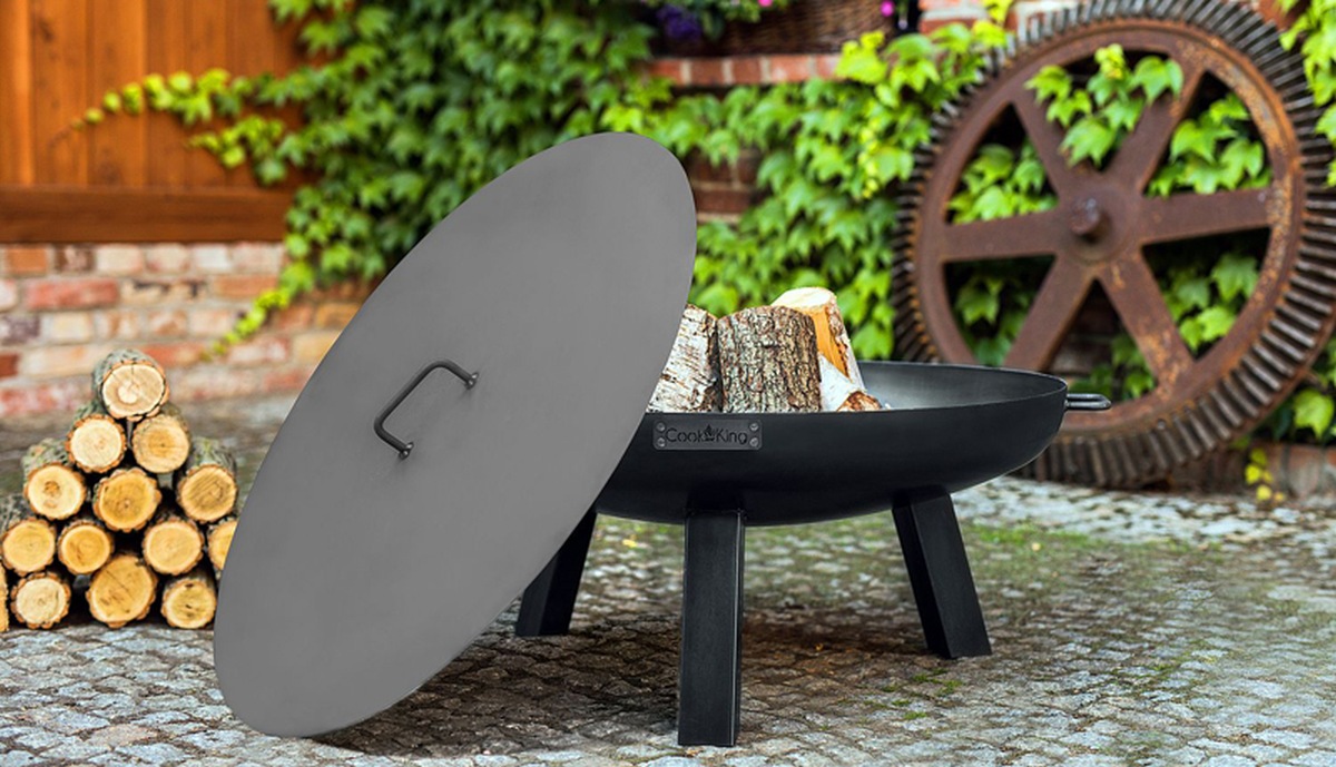 Cook King Zahradní ohniště POLO 100 cm na vysokých nožkách 111259