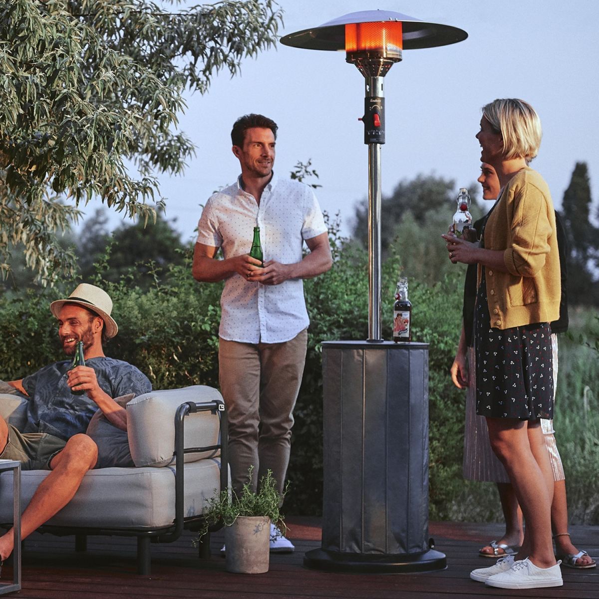 Enders Fancy plynový zářič 8kW ECO terasový, zasunovací 5441