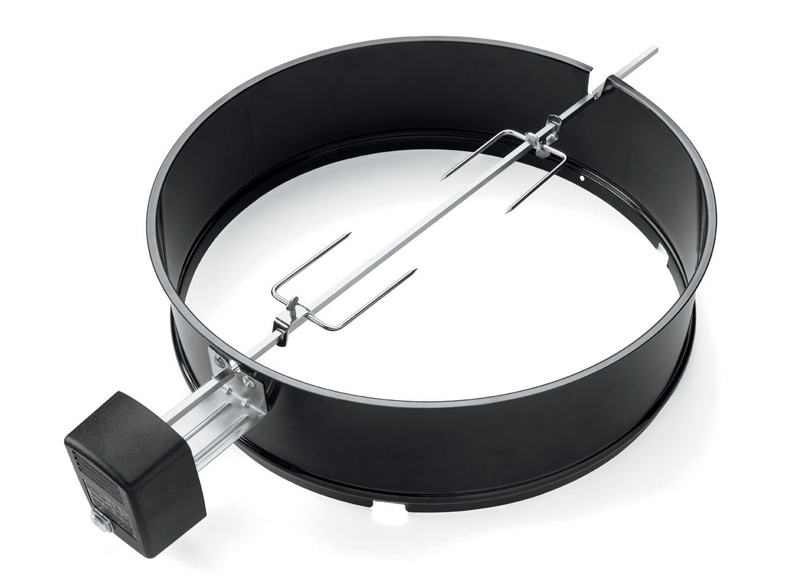 Weber SET Gril + rožeň Master-Touch GBS E-5750 na dřevěné uhlí + špíz 230V 7494
