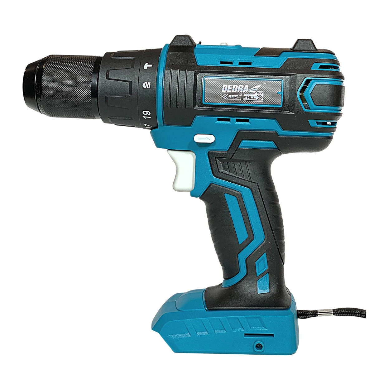 Dedra Aku vrtačka-šroubovák příklep DED7042 18V SAS+ALL, 50 Nm sklíčidlo 13 mm