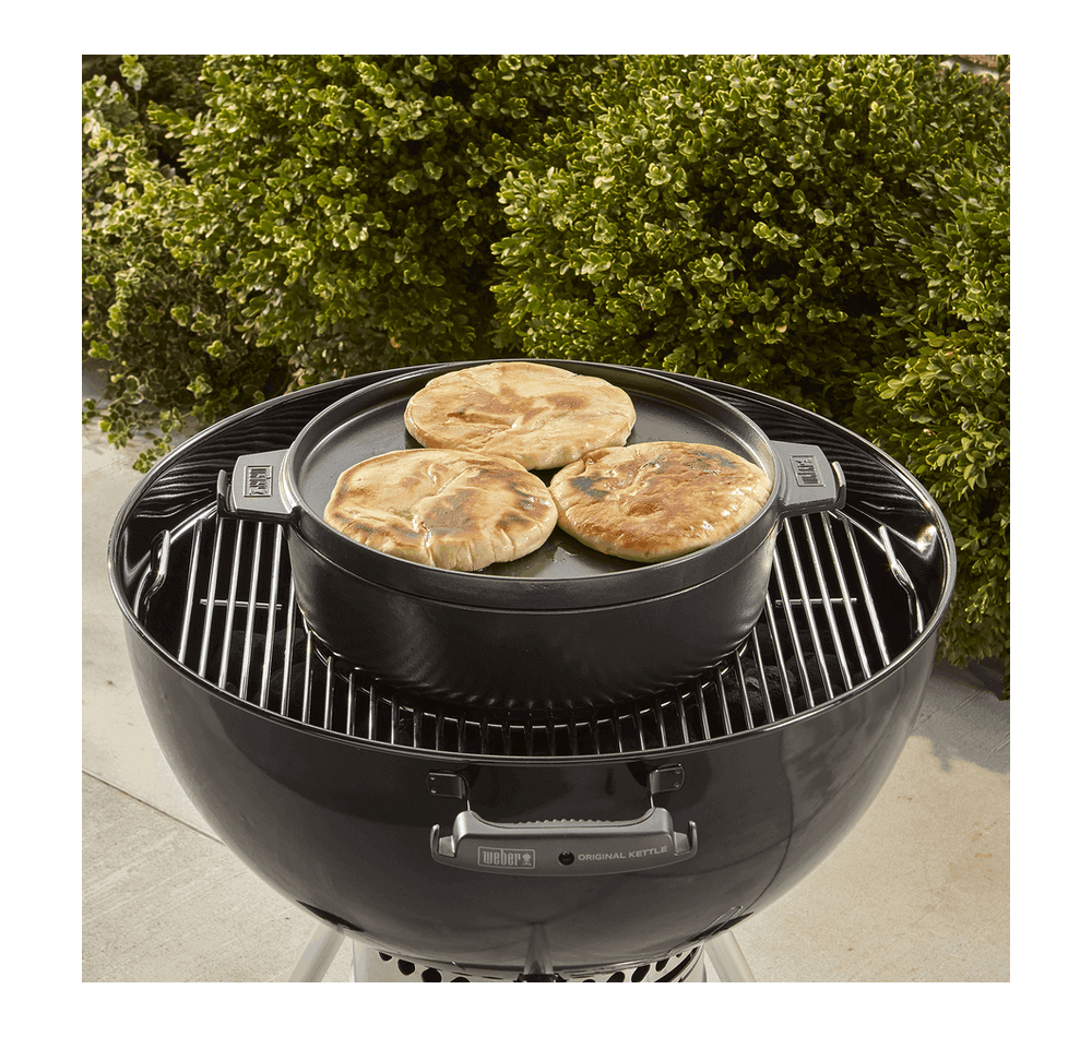 Weber Litinový hrnec GBS 2v1 33 cm Gourmet BBQ System 8857