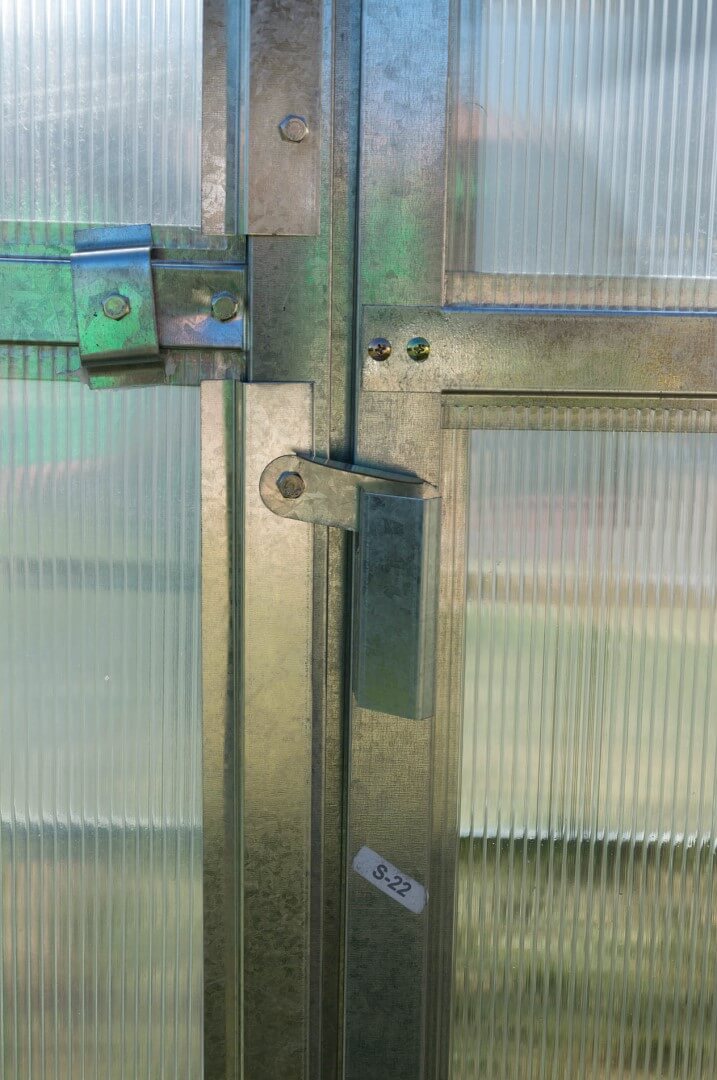 G21 Skleník GZ 48 251x191 cm, polykarbonát 63900622 pozinkovaný