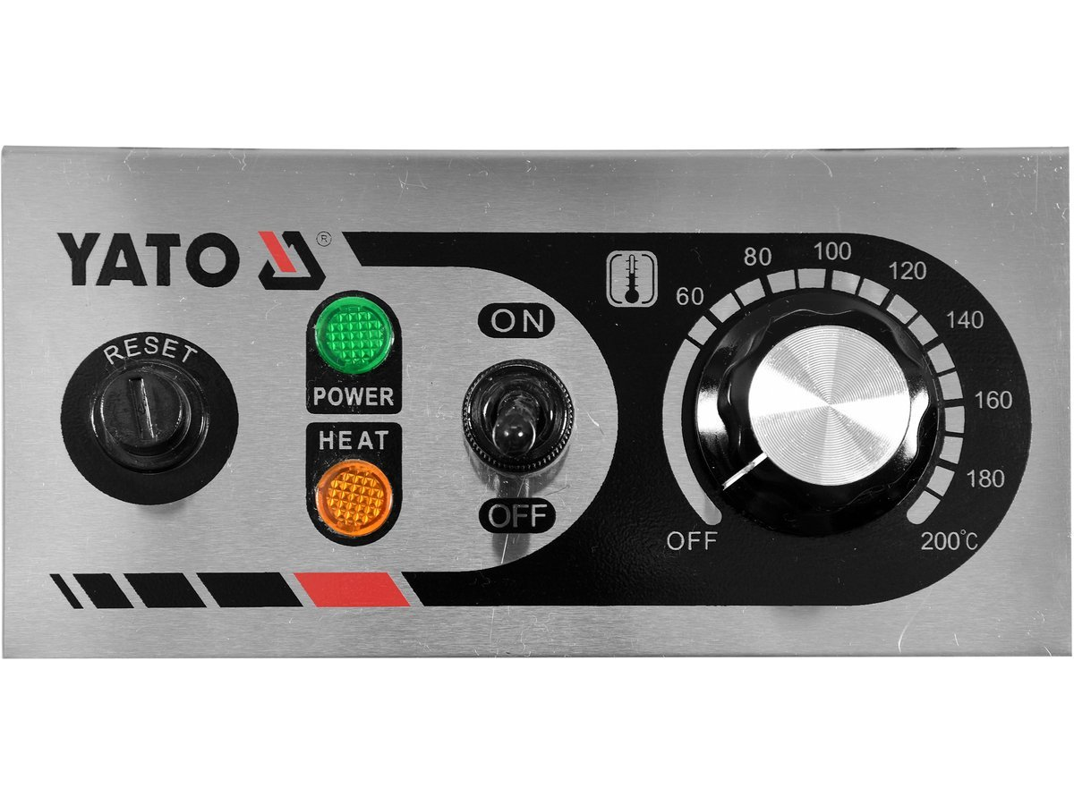 Yato Fritéza 8 l, 2 kW, 230V jednokomorová YG-04609, nerezová
