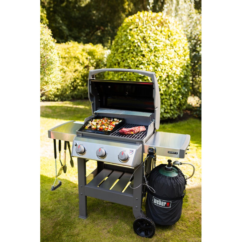 Weber Spirit II E-310 GBS, plynový gril, 3 hořáky, GS4 systém 45010147