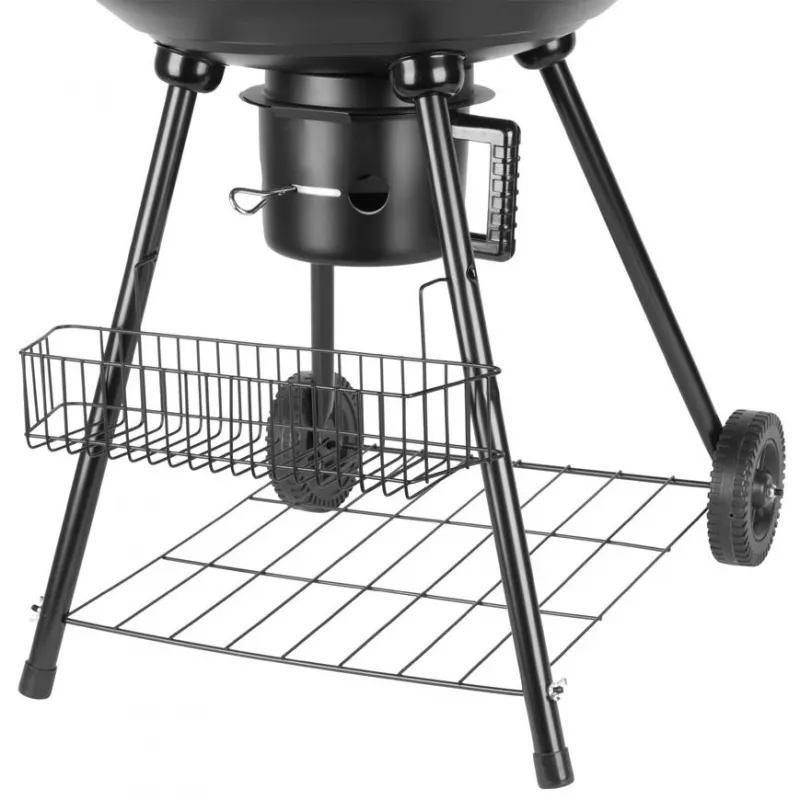 Gril Oliver BBQ StrendPro 54x57x92cm na dřevěné uhlí, kotlový, 50 cm rošt
