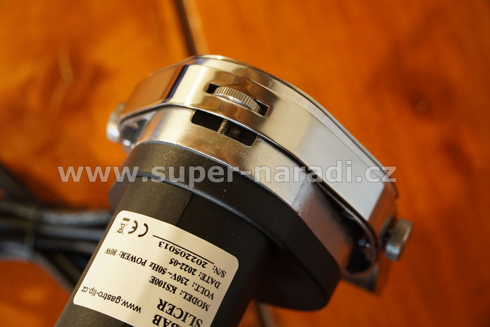 Elektrický nůž na gyros-kebab KS100E, GTIP 7230099 Profi 230V