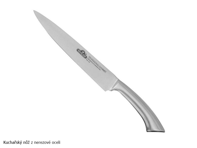 Sada nožů PRO Inox 5+2, steakové, kuchařský, vidlička Napoleon 55206