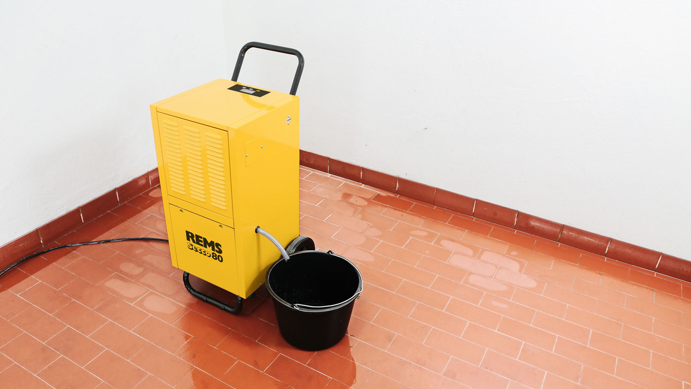 Rems Secco 80 Set Elektrický odvlhčovač vzduchu 80 l / 24 h., 230V 132010