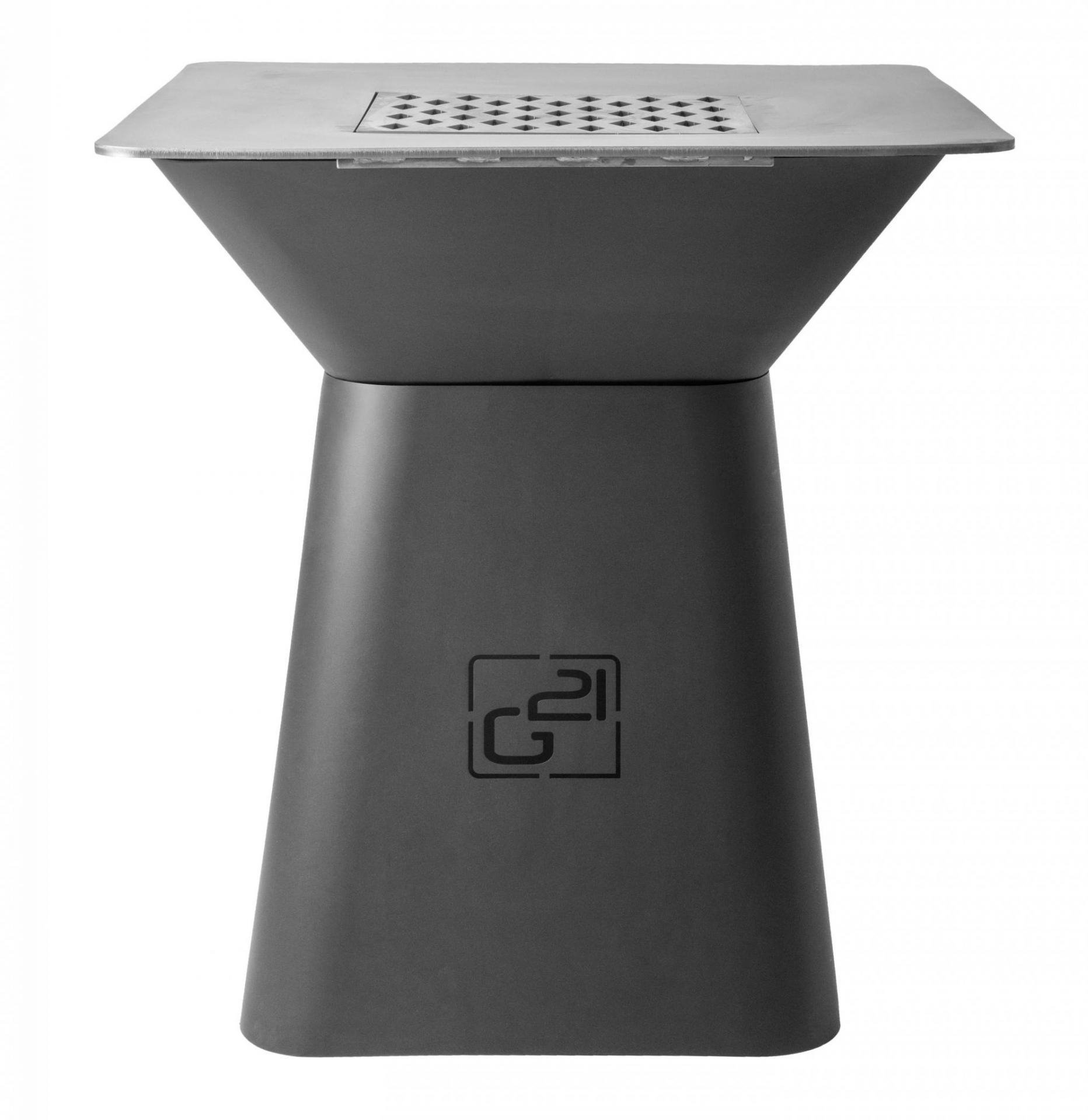 Gril G21 Montana Black, s planchou 85 cm 63903202 čtvercové