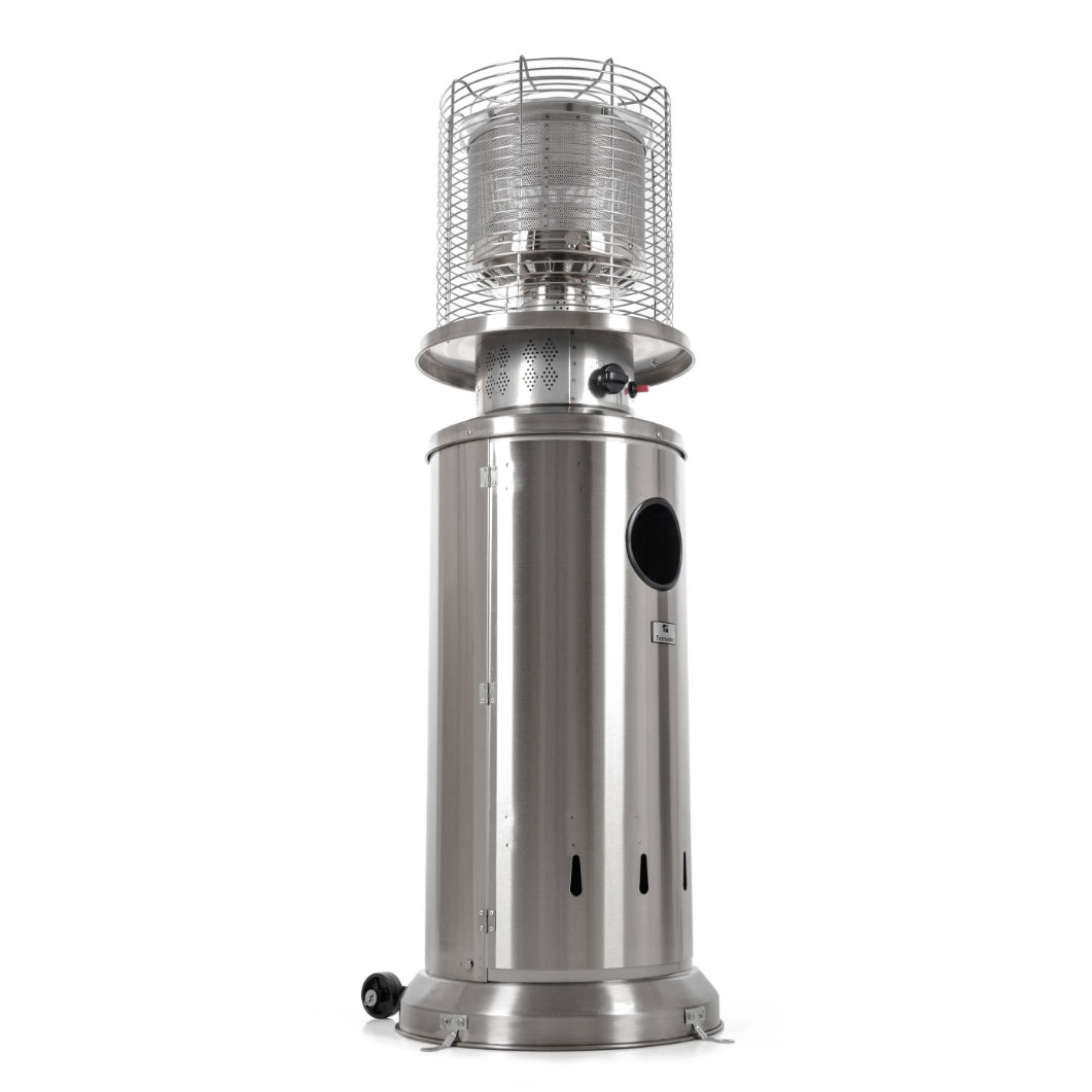 G21 Tepelný zářič Tornado 13 kW, 137 cm, plynový PB 6392143, nerezový na terasu