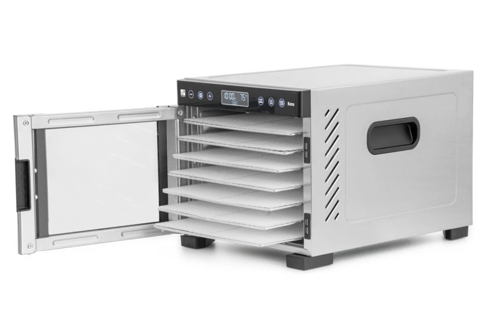 Sušička potravin, 7 plat, 600 W Kona G21 6008124 nerez