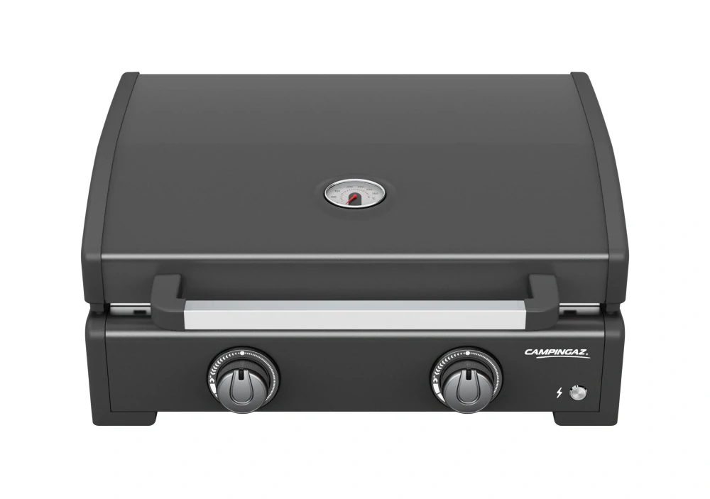 Campingaz Plancha Onyx 2 Cook, 2218080 plynový gril, smaltovaná plotna 58x36cm, 6kW, víko