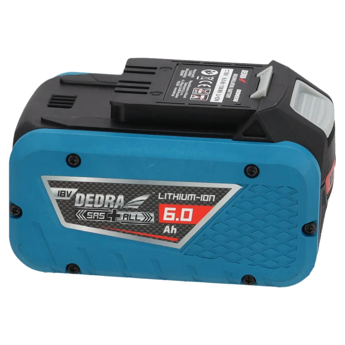 Dedra DED6936 Akumulátor 6,0 Ah 18V Li-Ion SAS+ALL baterie, 108 Wh