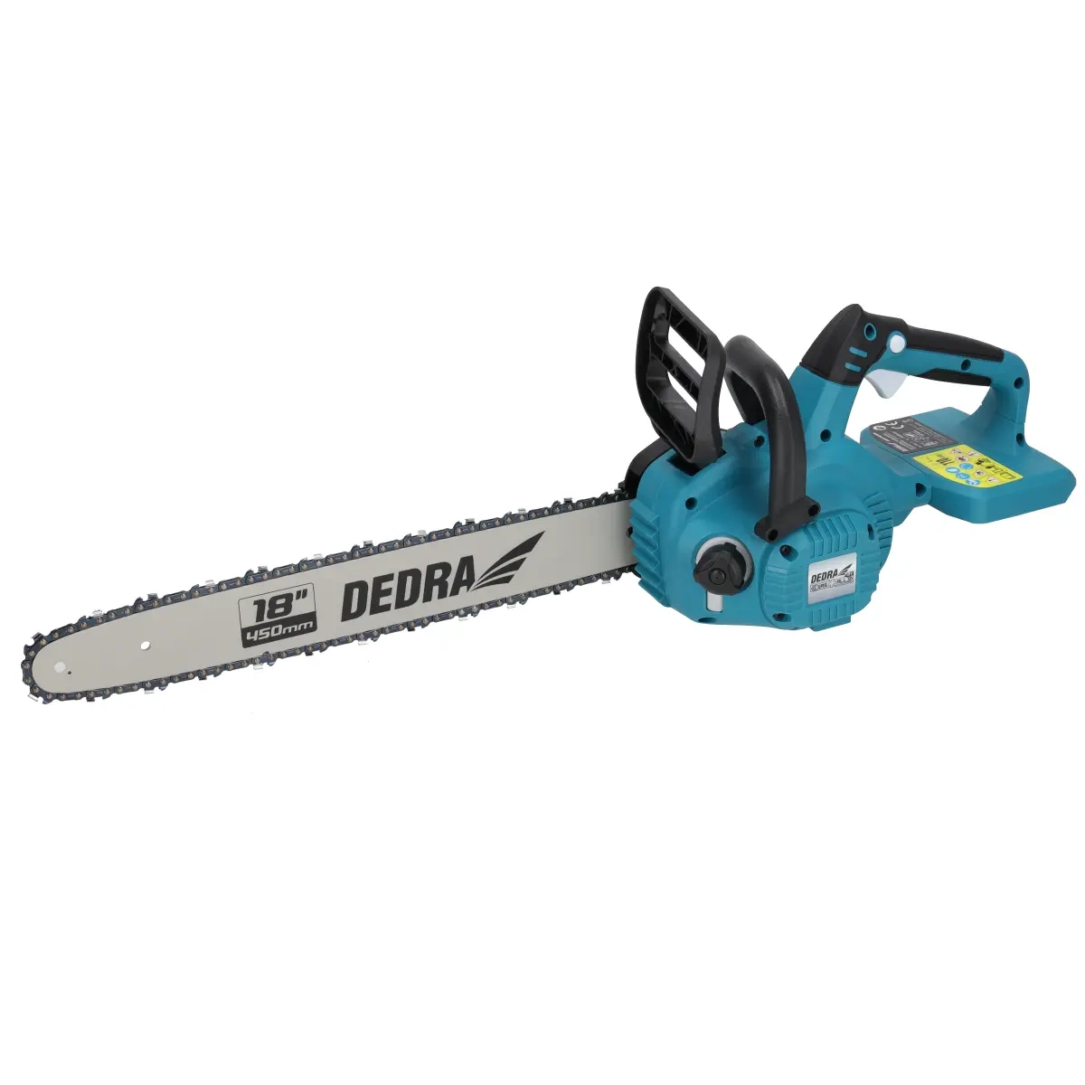 Dedra Akumulátorová řetězová pila 18", 45cm 2x 18V, DED7184VA, SAS+ALL