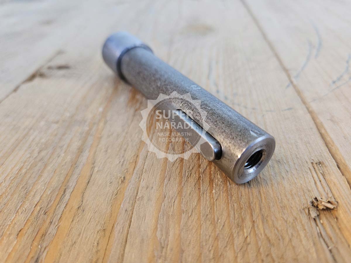 GFIRE hřídelka, unášeč jehly G55 k motoru 120, 180W MR40, pr. 18mm, 80/100mm