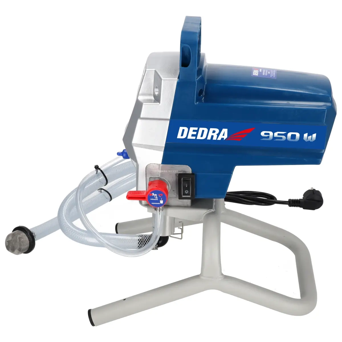 Dedra Hydrodynamický malířský agregát 950W, 2l/min DED7424 + 15m hadice, pistole 517