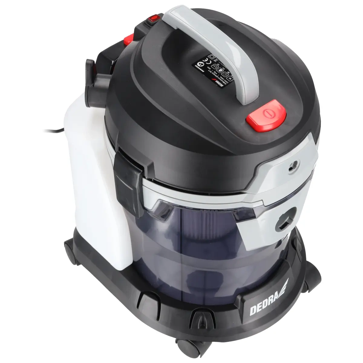 Dedra Prací vysavač 1400W 2v1, DED6608 pro mokré a suché vysávání