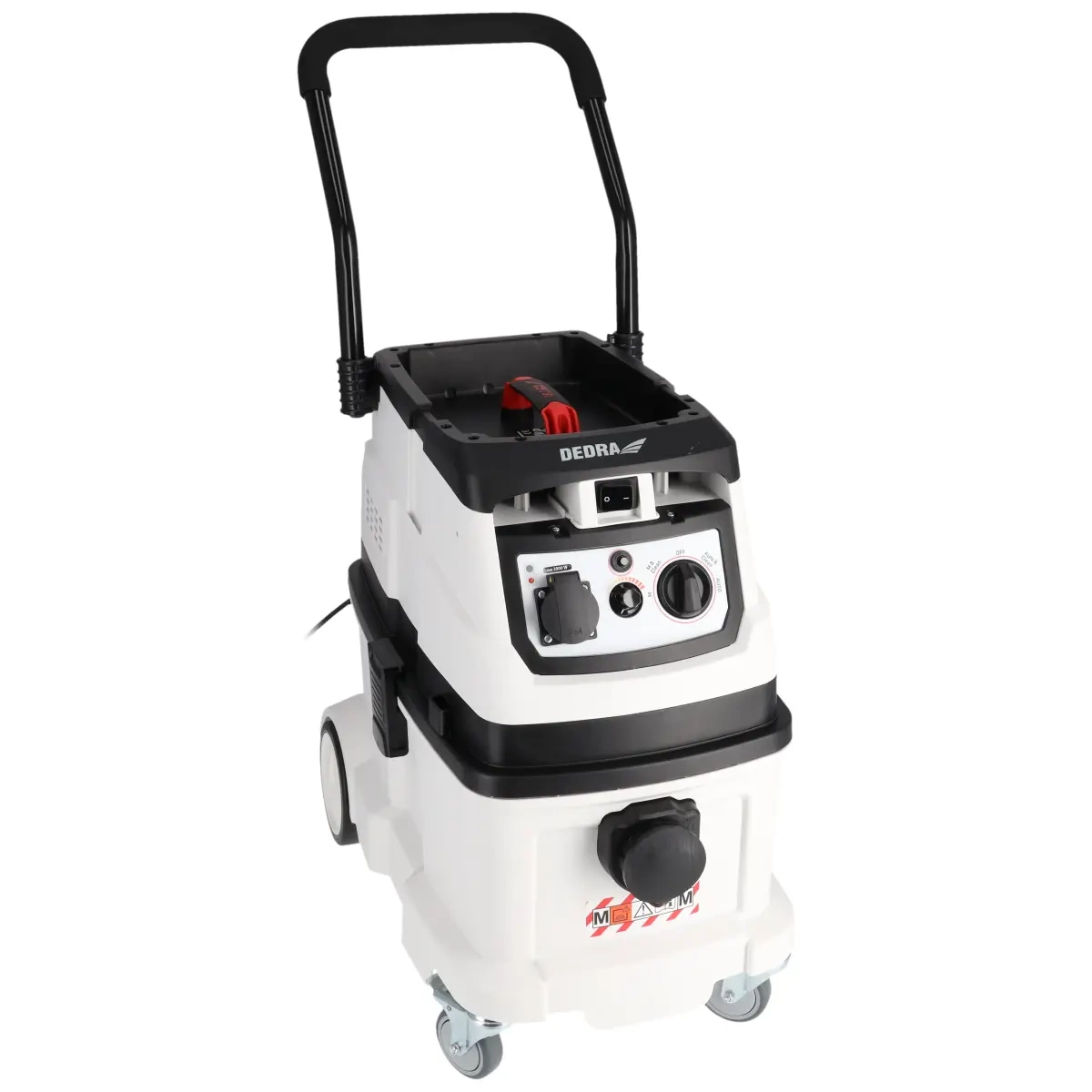Dedra Průmyslový, stavební vysavač 1600W, 40l DED6609, třída M, auto čištění filtru