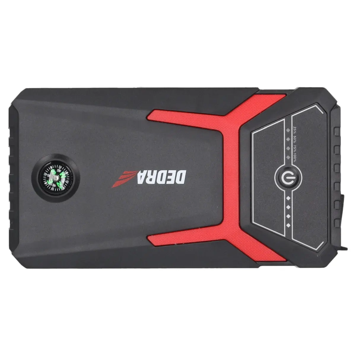 Dedra Powerbanka 8000mAh Li-Ion DEPP0800, s funkcí spouštění motoru, USB-C, svítilna, kompas