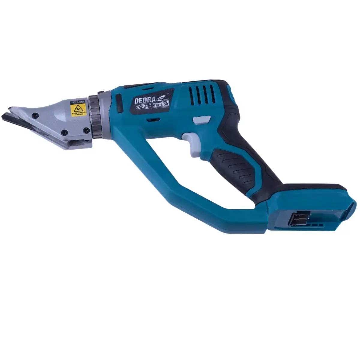 DEDRA SAS+ALL Aku nůžky na plech DED7083 18V, prostřih až 2,0 mm