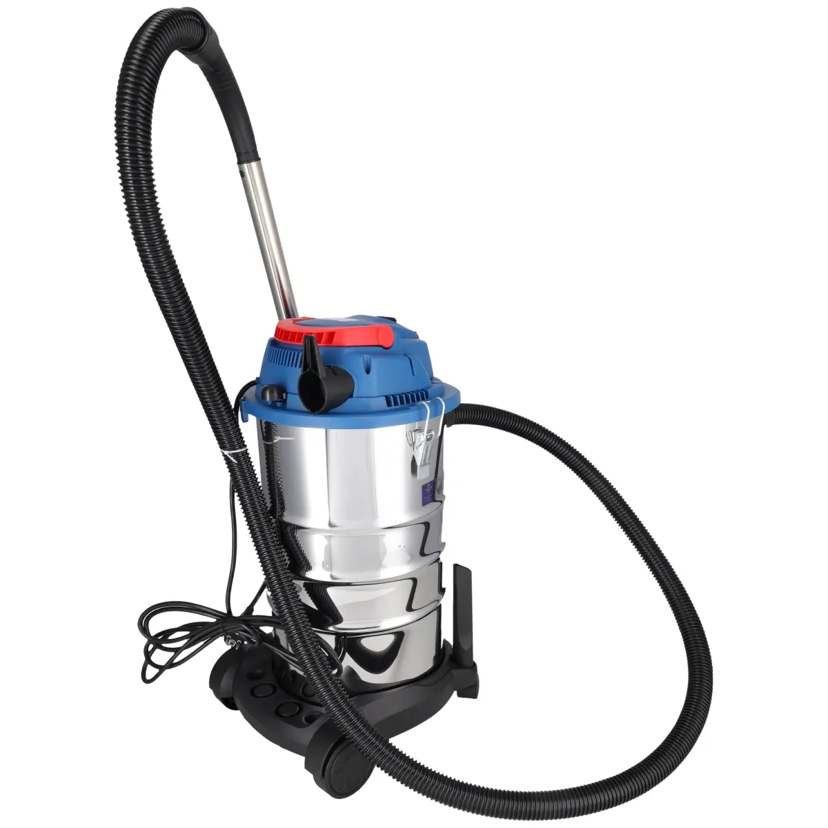Dedra vysavač s mechanickým oklepem DED6615, 1600W, 30l, 21 kPa pro suché-mokré vysávání