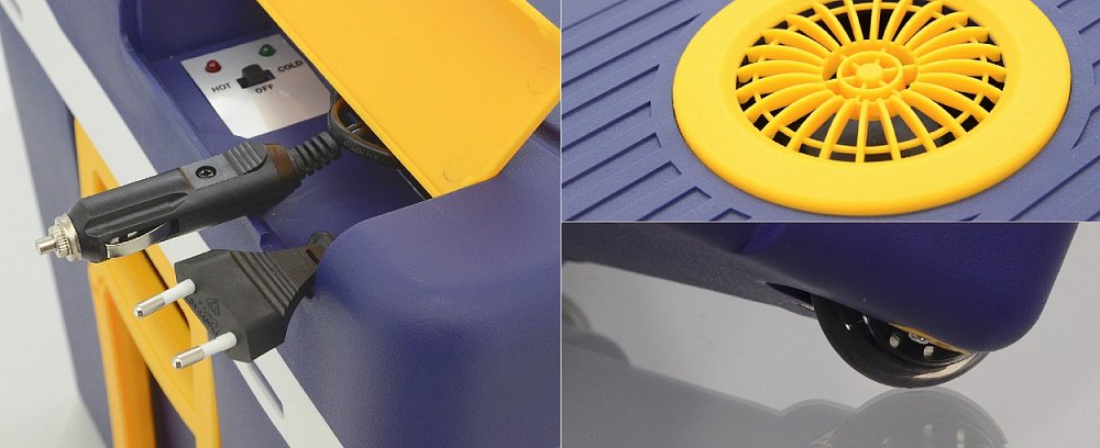 Compass Chladící box 50l 230V/12V pojízdný, 07126