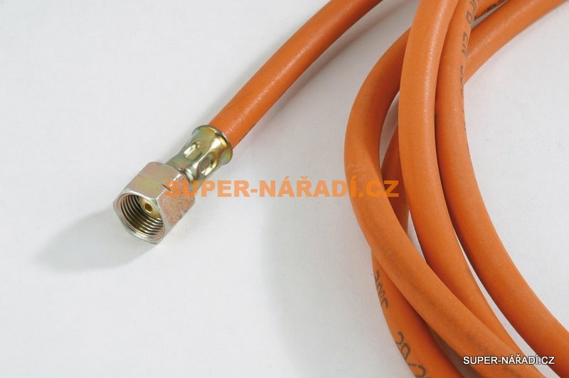 Plynová hadice 2x G3/8"L, délka 10 m, s koncovkami Meva 4574A