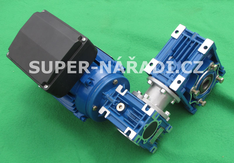 Grilovací motor 180W 2,3 ot, 230V na selata, prase se šnekovými převodovkami EPM