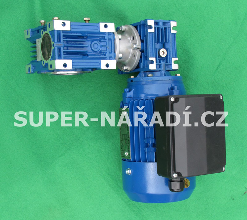 Grilovací motor 180W 2,3 ot, 230V na selata, prase se šnekovými převodovkami EPM