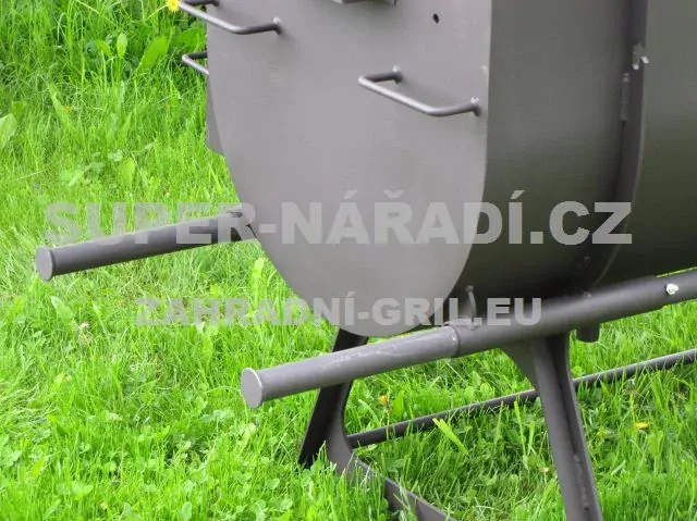 A-Set GRIL na sele G55 1200, rošt, motor, grilovací náčiní GFire