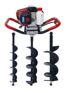 VeGA AG55 PRO 2,2 kW benzínový půdní vrták + 3 vrtáky