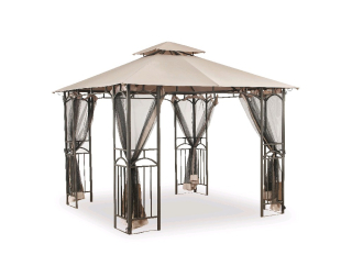 Zahradní stan VeGAS De Luxe, 3x3m látkový altán VeGA