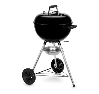 Weber Kettle E-4710, 47 cm, černý, gril na dřevěné uhlí 13101004