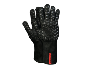 Kevlarové grilovací rukavice vel. 8 BBQ Premium - pár, černé Feuermeister 70023300P08